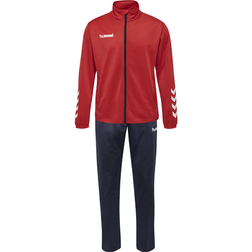 Hummel Pro Motion Full tracksuit Red/Navy CLEARANCE