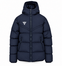 Load image into Gallery viewer, Virtus Chevron Puffer Jacket
