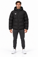 Load image into Gallery viewer, Virtus Chevron Puffer Jacket