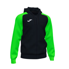 Load image into Gallery viewer, Joma Academy IV Hoodie Black/Fluor Green