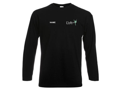 The Loft Long Sleeve T-Shirt Black