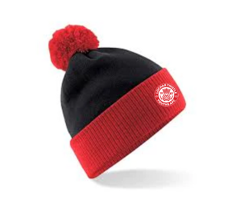 Lochar Thistle Youth AFC Pom Pom hat